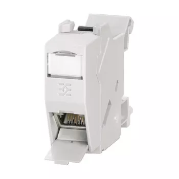 Weidmüller IE-XM-RJ45/IDC RJ45 Cat.6A Field-Attachable Connector, Grey