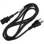 NN Power Cable Switzerland Type J to C13 1.8m Black