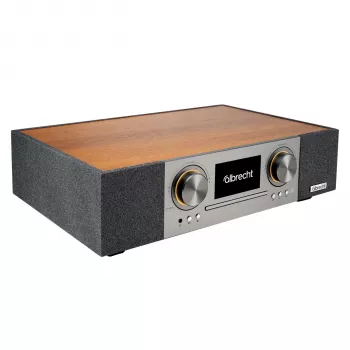 Albrecht DR 1000 All-in-One Soundsystem with Internet Radio, DAB+, FM, CD, Bluetooth, Wi-Fi