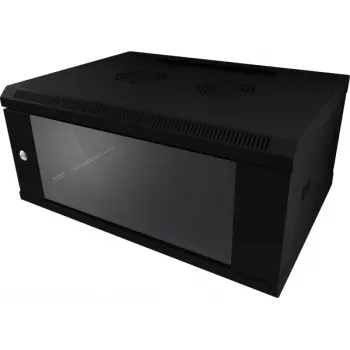 ALLNET ALL-SMC6622SCHWARZ 19 inch 2U Rackmount Media Converter Chassis, 16 Slots, Redundant PSU, Black