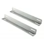 ALLNET ALL-S0002110 19-Inch Rack Rail Set, Adjustable 400-600mm, Black, 1 Pair