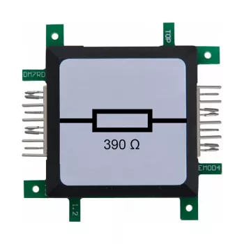 ALLNET ALL-BRICK-0561 PROFIBUS Terminating Resistor, 390 Ohm, DIN Rail Mount, Grey
