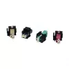 Synergy 21 S215479 Keystone Module Holder for LC Fibre Couplers, Black