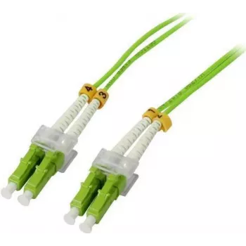 Synergy21 S215500 Fibre Optic Patch Cable 7.5m LC-LC OM5 50/125µm LSZH Green