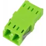 SYNERGY21 LC Duplex Multimode Fiber Optic Coupler OM5 Lime Green (S215509)