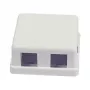 Synergy 21 Keystone Module Box Surface-Mount for 2x TP Module Pure White