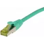 SYNERGY21 Patch Cable RJ45, CAT6A 500MHz, 7.5m, Green, S/FTP, TPE/LSZH (Ultraflex), AWG26, with CAT7 Raw Cable