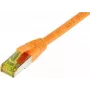 SYNERGY21 Patch Cable RJ45, CAT6A 500MHz, 30m, Orange, S/FTP, TPE/LSZH (Ultraflex), AWG26, with CAT7 Raw Cable