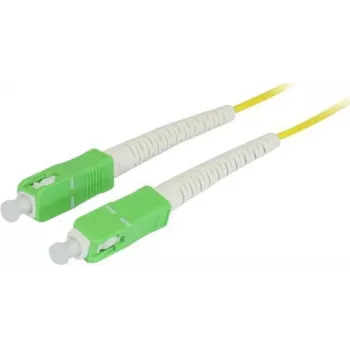 SYNERGY21 Fiber Optic Patch Cable 7.5m SC/APC-SC/APC OS2 G.657.A2 9/125μm Simplex 2mm
