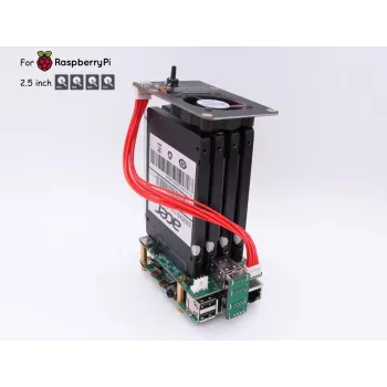 ALLNET SATA NAS HAT Top Board Expansion Module for Raspberry Pi