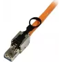 Synergy 21 CAT6A RJ45 Field-Terminable TP Plug, Tool-Free, Shielded, Push/Pull Latch