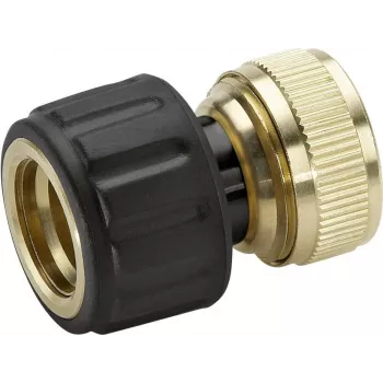 Kärcher Hose Connector with Water Stop for 3/4-Inch Hoses (2.645-018.0)