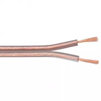 VALUE Secomp Bulk Speaker Cable 100 m Transparent 2x0.75 mm²