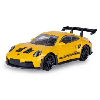 JAMARA Porsche 911 GT3 RS 1:43 Yellow Die-Cast Model Car (402238)