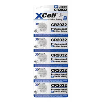 XCell CR2032 Button Cell Battery - 3V Lithium Coin Cell (145538)