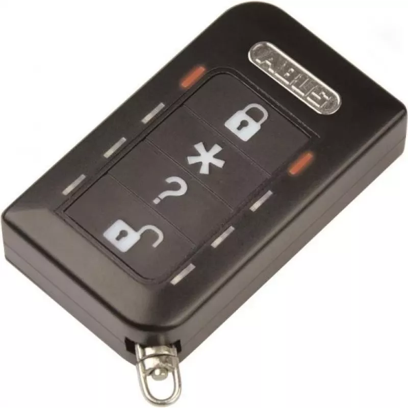 ABUS Secoris Wireless Remote Control FUBE60010 Black for Secoris/Secvest Alarm Systems