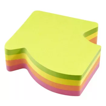 inFO Arrow Sticky Notes 5827-39 Assorted 1 Block