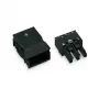 WAGO 770-103 WINSTA® MINI 3-Pole Plug Connector, Black