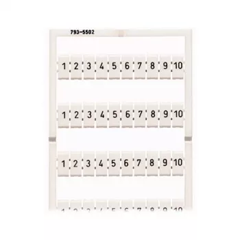 WAGO 793-5502 2-Conductor CAGE CLAMP Terminal Block, White
