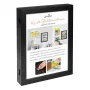 Goldbuch Kunst Picture Frame Wood DIN A4 Black Magnetic Closure 92 0165