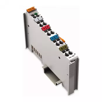 WAGO 750-602 System Power Supply Module, 24 VDC, 1.08 A, DIN-rail, Grey, CAGE CLAMP