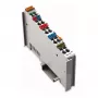 WAGO 750-613 4-Conductor Terminal Block, Gray, CAGE CLAMP, 0.08-2.5 mm², DIN-35 Rail