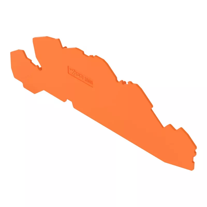 WAGO 2005-7692 End Plate / Cover - Orange