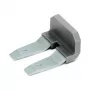 WAGO 285-450 Insulated Cross-Connector, Grey, 2-Pole