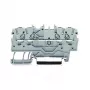 WAGO Feed-Through Terminal Block 4 mm², Gray, 32 A, 800 V, CAGE CLAMP®