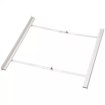 HAMA Universal Stacking Kit for Front-Loading Washing Machines and Tumble Dryers, White, 60 cm, Pull-Out Shelf, 10 kg Load Capacity