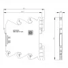 Siemens SIRIUS 3RQ4 Plug-In Coupling Relay, 230 V AC/DC, 3 NO + 1 NC, Screw Terminals