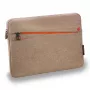 PEDEA Fashion Tablet Case for Samsung Galaxy Tab S6 Lite / A9+ / S9 / A8, Beige/Orange, Neoprene