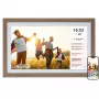 Rollei Smart Frame 212 21.5 Inch Large Format Digital Photo Frame Brown