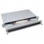 EFB-Elektronik ECOFIBER Splice Box SC 50/125µm OM2 Extractable 24 Pigtails/12 Couplers 1U 19 inch Rack Mount Grey (B71203.24)