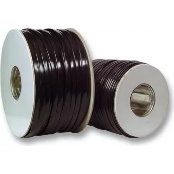 EFB Elektronik Modular Flat Cable 10-Conductor Black, Ring 100 m