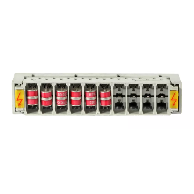 EFB Elektronik LSA Surge Protection Magazine FailSafe 2/10 with 20 Positions 8x6 230V