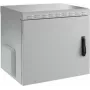 EFB Electronics 19 inch Wall-Mount Enclosure IP55, 12U, Steel Door, Depth 600 mm, RAL 7035 Light Grey