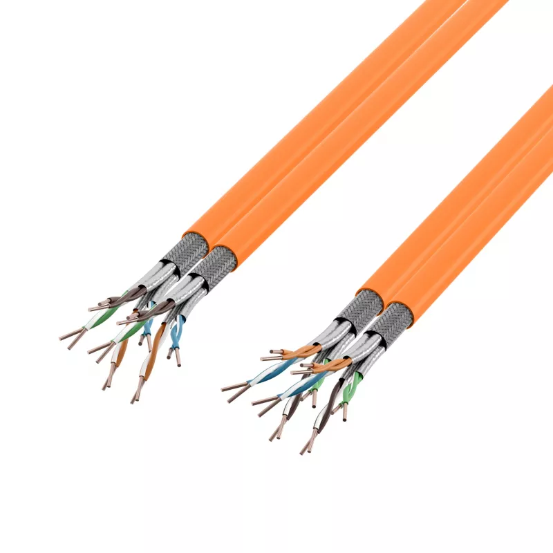 EFB Elektronik MK7100DX.500-CPR Cat7a S/FTP LSZH Data Cable 500 m Orange