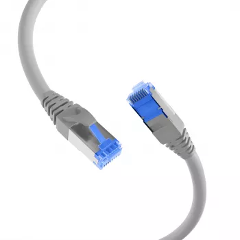 EFB IPK-6A-U-TPE-GR-1000 Cat6a S/FTP RJ45 Patch Cable 10 m Grey