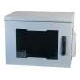 EFB Elektronik 19 inch Wall-Mounted Enclosure IP55 9U Glass Door Depth 600 mm RAL7035
