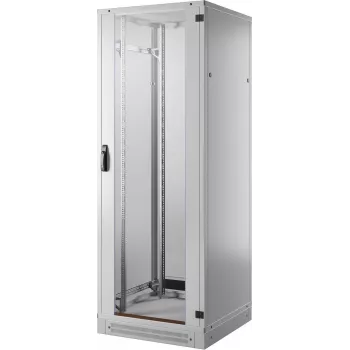 EFB Elektronik PRO 42HE Network Cabinet Set 800x800mm RAL7035 with 2-Fan Unit, Power Cable, Plinth