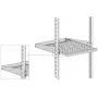 EFB Elektronik 19 inch 2U Sliding Shelf, 455 mm Depth, Front Mount, 20 kg Load Capacity, RAL 7035 Light Grey