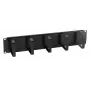 EFB Elektronik 699998NTS Cable Management Panel - 19 inch 1U Steel Black