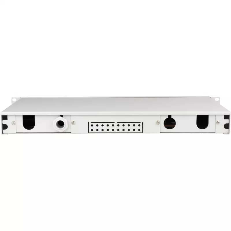 EFB Splice Box SC OS2 Extendable 24 Pigtails 12 Couplings 1U Rack