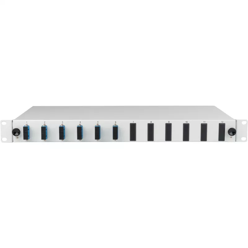 EFB Electronics Splice Box SC 9/125 OS2 Extendable 12 Pigtails Offset 6