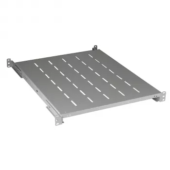 EFB Elektronik 19 inch 1U Fixed Shelf, Depth 550..650 mm, 120 kg, Cabinet Depth 800 mm, RAL7035