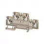Weidmüller Feed-through Terminal Block A2T 2.5, 2.5 mm², Beige, PUSH IN