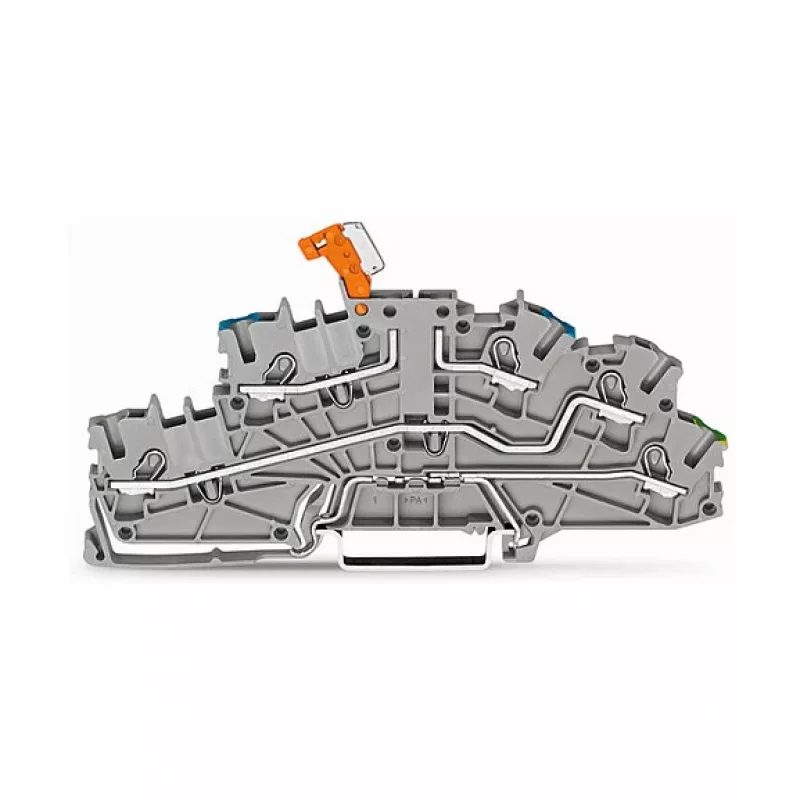 WAGO 2003-6641 End Plate for TOPJOB S 2003 Series, Grey, 5.2 mm Width