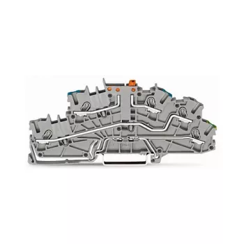 WAGO 2003-6641 End Plate for TOPJOB S 2003 Series, Grey, 5.2 mm Width