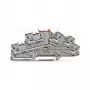 WAGO 2003-6641 End Plate for TOPJOB S 2003 Series, Grey, 5.2 mm Width